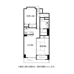 エグゼ富山　9Ｆの物件間取画像